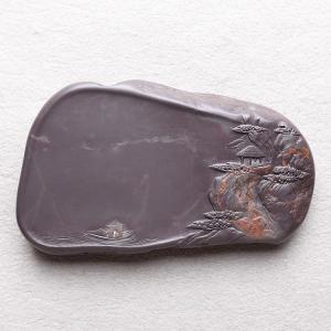 端渓硯 宋坑 5吋 彫花硯 すずり : 書道用品 緑風店 - 通販 - Yahoo