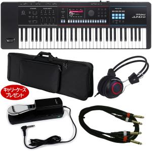 Roland JUNO-D6 + KC KBB-61 キャリングケースセット シンセサイザー