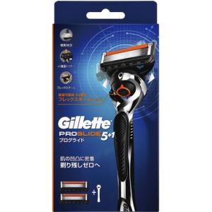 Gillette ジレット プロシールド マニュアル ホルダー 替刃2個付 : 春