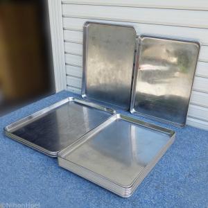 YUKIWA（ユキワ） 送料無料 ◇ ステンレス 角型 キッチンポット 深型 4