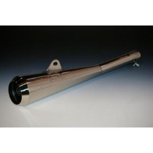 SR400/SR500 110メガホンマフラー（Wサイレンサーモデル） ペイトン