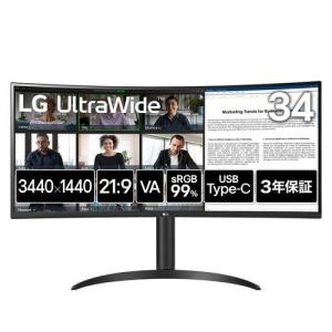 LGエレクトロニクス(LG) 32MR50C-B 31.5型 フルHD曲面ディスプレイ