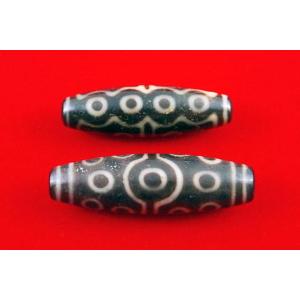 風化十三眼天珠[12×38] : 小盧至純西蔵天珠ヤフー店 - 通販 - Yahoo