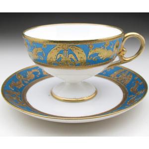 ノリタケ オールドノリタケ アールデコ グリーン地 コーヒーポット (b