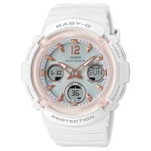 BABY-G 電波ソーラー ホワイト スケルトン BGA-2800-7AJF CASIO カシオ