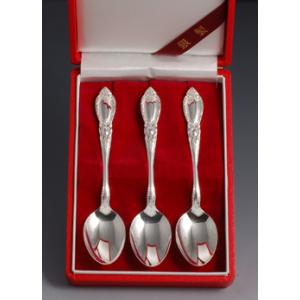 銀食器カトラリー「四君子」スプーン3本セット・銀製品・ : 銀食器