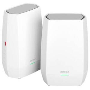 BUFFALO WNR-5400XE6P/2S 無線ルーター EasyMeshペアリング済み2台