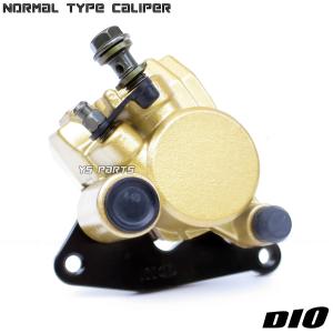 専用ブレーキパッド付 純正交換型補修キャリパー金スーパーDioZX