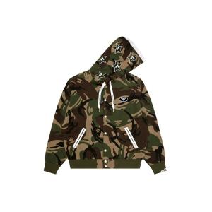 A BATHING APE（アベイシングエイプ） パーカー GRADATION CAMO SHARK