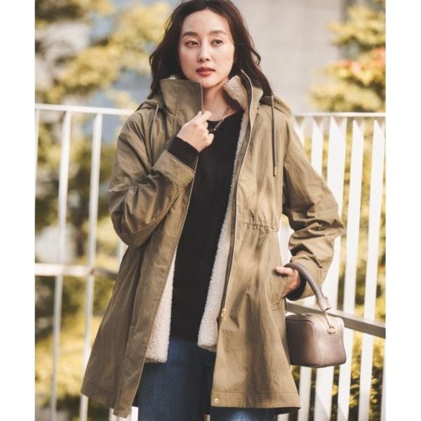 UNTITLED（アンタイトル） 【フード取り外し可ロング丈】ボアライナー