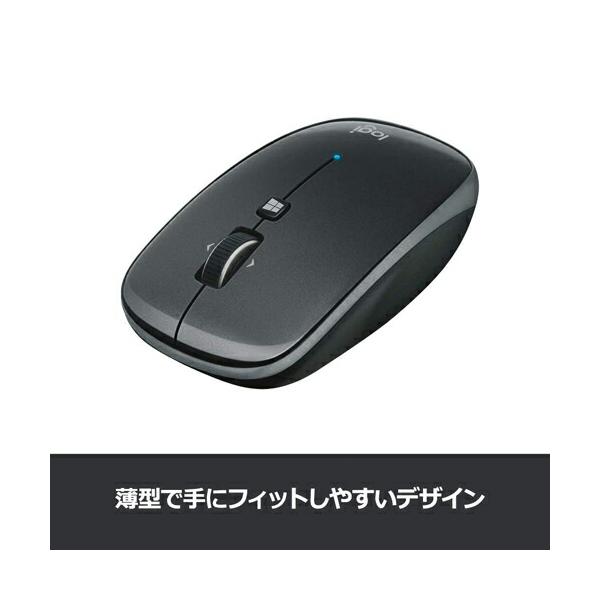logicool（ロジクール） ワイヤレスマウス M557GR グレー 無線