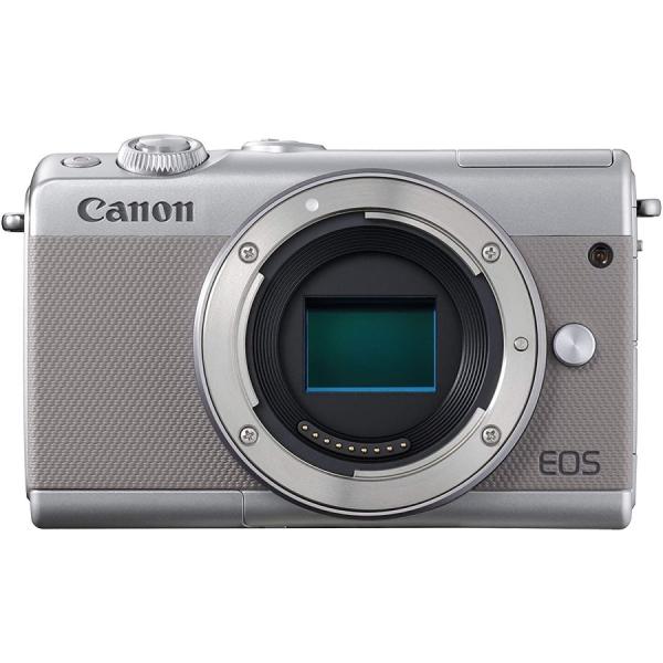 EOS M キヤノン Canon M100 ボディ グレー ミラーレス一眼 カメラ 中古