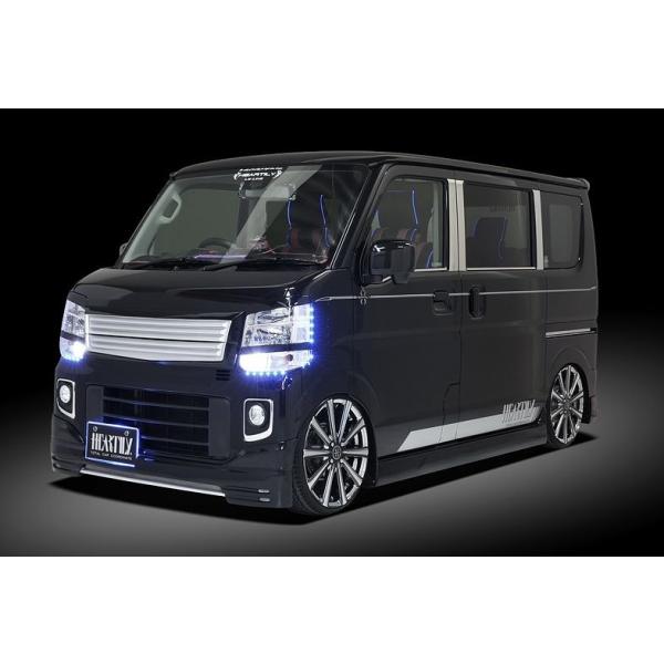 エブリィワゴン DA17W フロントグリル LS-LINE ハーテリー : クロノ