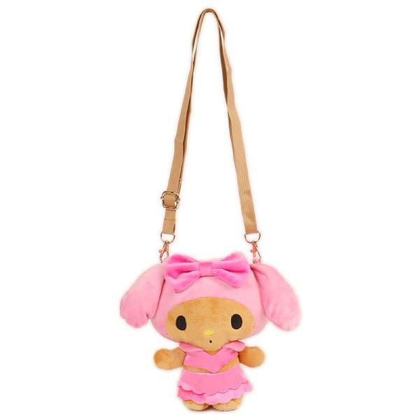 マイメロディ ミニショルダーバッグ ぬいぐるみバッグ 日焼け