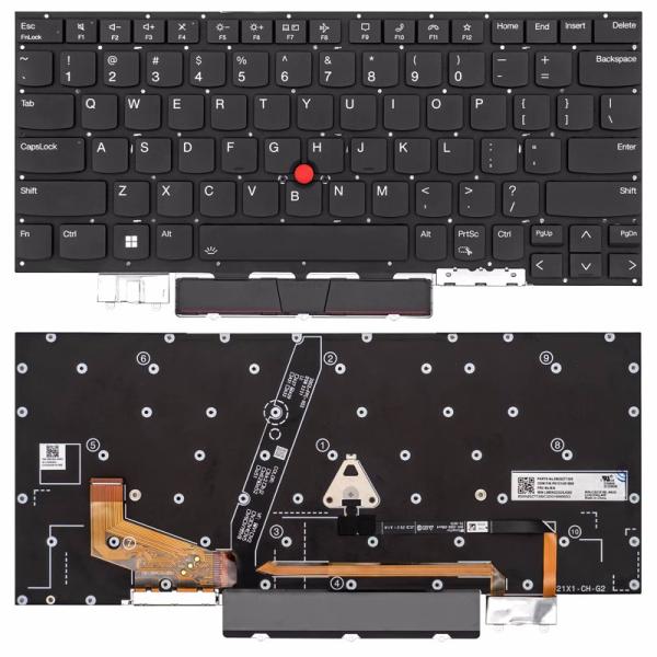 純正新品 Lenovo Thinkpad X1 Carbon 9th Gen 9 2021 US 英語