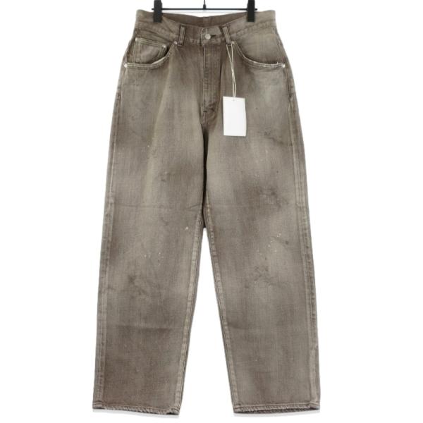 未使用 ANCELLM アンセルム #02 AGING01 ANC-PT97 エイジングデニム