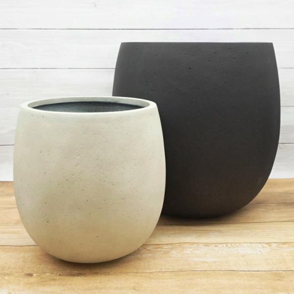 植木鉢 おしゃれ 軽い テラニアスバルーンS(2色) 30cm 10号 FRP 軽量