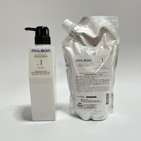 ミルボン リアウェイクン No.1 プライマー 600g リニューイング サロン