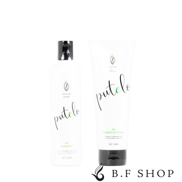 セット品】プテロ AR シャンプー + ヘア&スカルプパック 300ml 240g