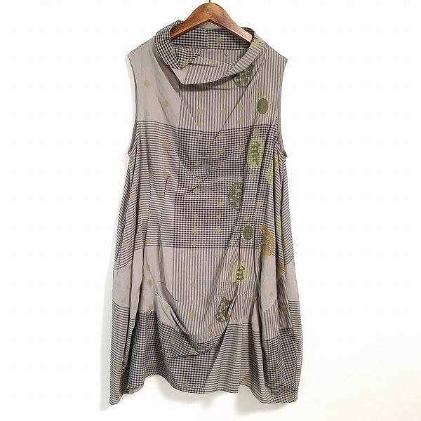 snc ジウセンソユニコ 慈雨 Sensounico チュニック ワンピース 40