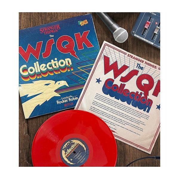 Stranger Things 】 米国限定 ストレンジャー・シングス WSQK レコード