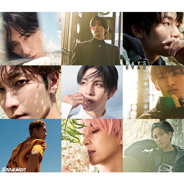 先着特典A4サイズステッカーシート(外付) 通常盤 Snow Man CD/RAYS 24