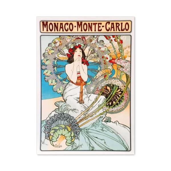 アルフォンス ミュシャ モナコ モンテカルロ A2サイズ ポスター グッズ