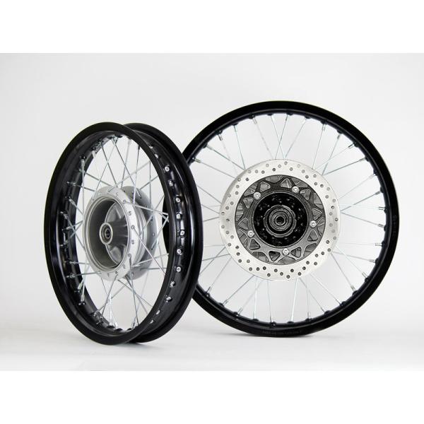 YB125SPスポーク ワイドサイズ ホイールセット（アルミ・ブラック