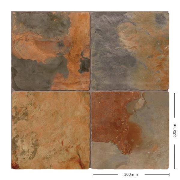 名古屋モザイク / マルチストン Multi Stone 500角イレギュラー粗目 5