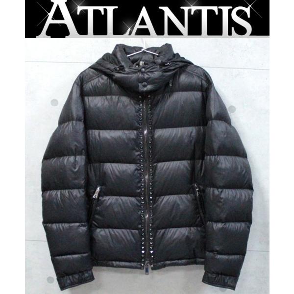 ヴァレンティノ VALENTINO ダウンジャケット スタッズ付き メンズ 黒