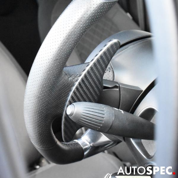 アバルト（ABARTH） ドライ カーボン ステアリング パドルシフト