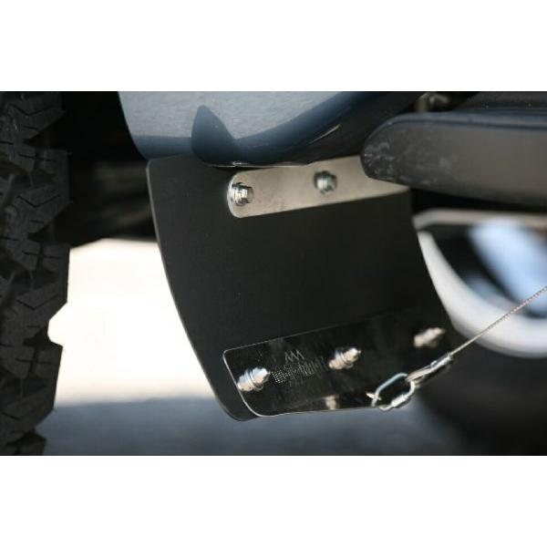 MOTORAGE モトレージ マッドフラップ（150プラド）赤 フロント用