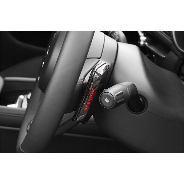 オートエクゼ AutoExe カーボンパドルシフトレバー マツダ3 ファスト