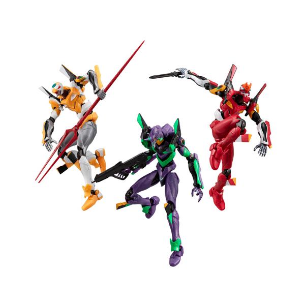 BANDAI（バンダイ） EVA-FRAME-DX：ヱヴァンゲリヲン新劇場版(3個入