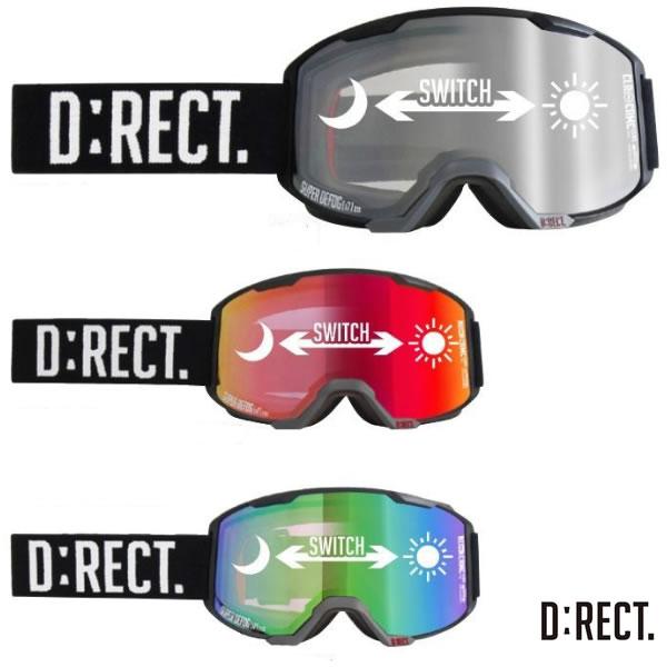 25-26 D:RECTスノーゴーグル BUGGY 2 調光レンズ DN14: 正規品