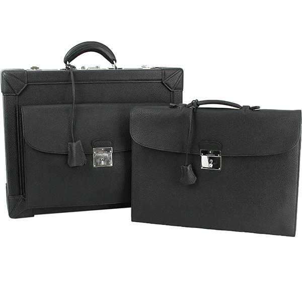 HERMES（エルメス） ビジネスバッグ キリウス トゴ 黒 8628 : ACROSS