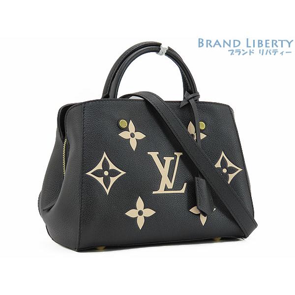 モンテーニュ 新品同様 ルイヴィトン LOUIS VUITTON バイカラー