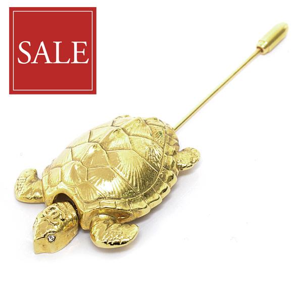 CHANEL（シャネル） ブローチ レディース 亀 タートル モチーフ ココ