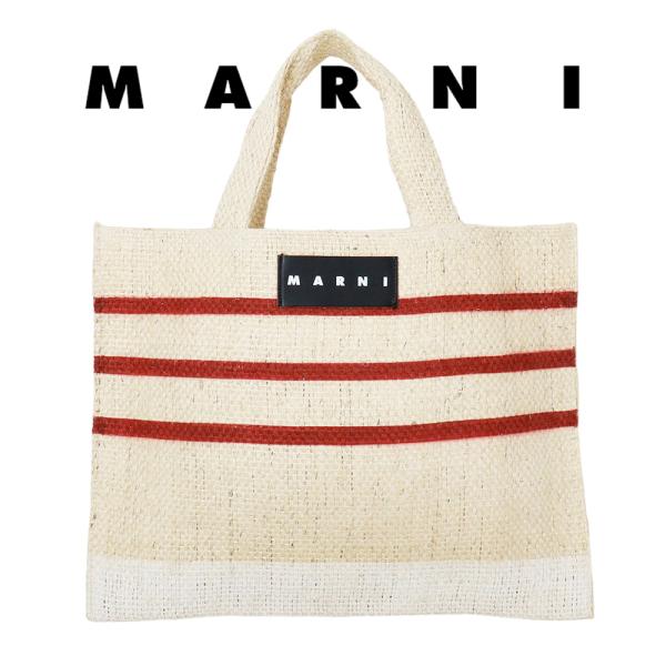 MARNI（マルニ） バッグ ストローバッグ カナパ スモール SHMH0003M1