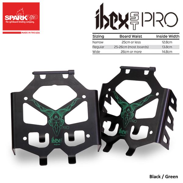 Spark R&D IBEX ST PRO Crampon T1スプリットバインディング用