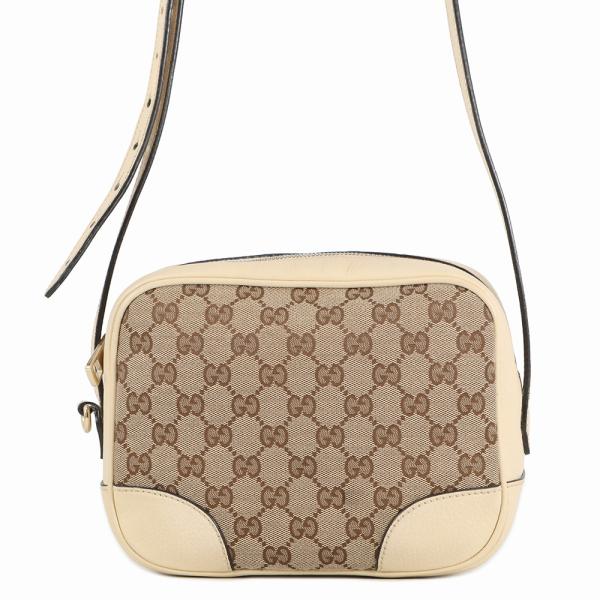 グッチ ショルダーバッグ GGキャンバス/レザー 449413 GUCCI