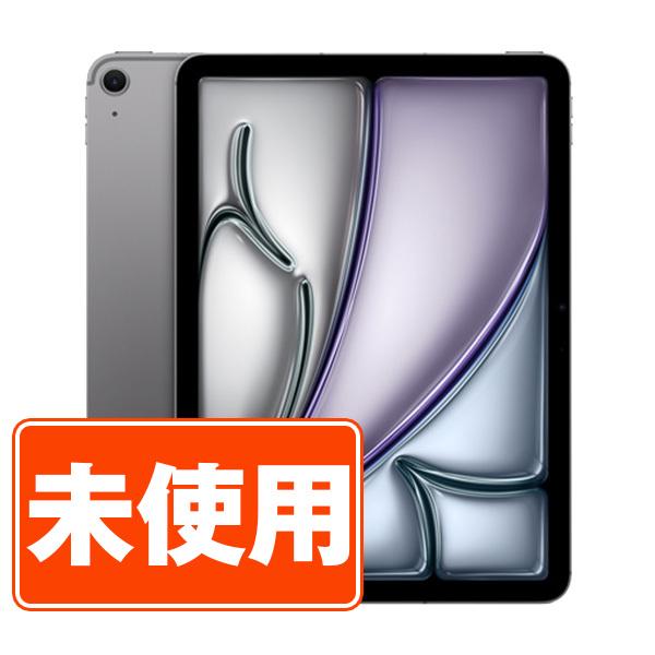 iPad Air 新古品 iPadAir6 128GB Wi-Fi+Cellular スペースグレイ 本体