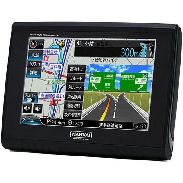 NANKAI（ナンカイ） 南海部品 バイク専用ナビ NNV-025 5インチTFT液晶
