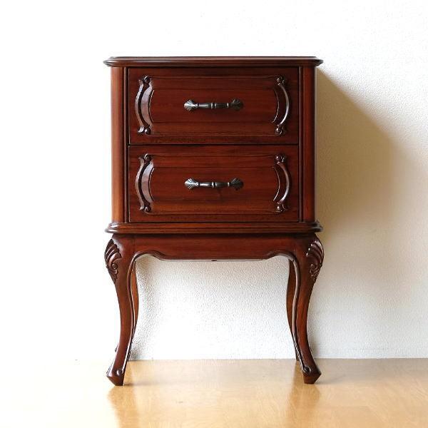 チェスト アンティーク おしゃれ 猫脚 猫足 サイドチェスト