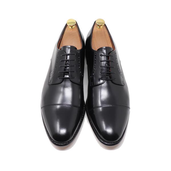 GLENFORD 本革 レザーソール 外羽根式 ストレートチップ メンズ