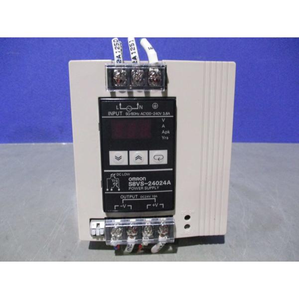 中古 OMRON POWER SUPPLY S8VS-24024A パワーサプライ(JAMR60919C052
