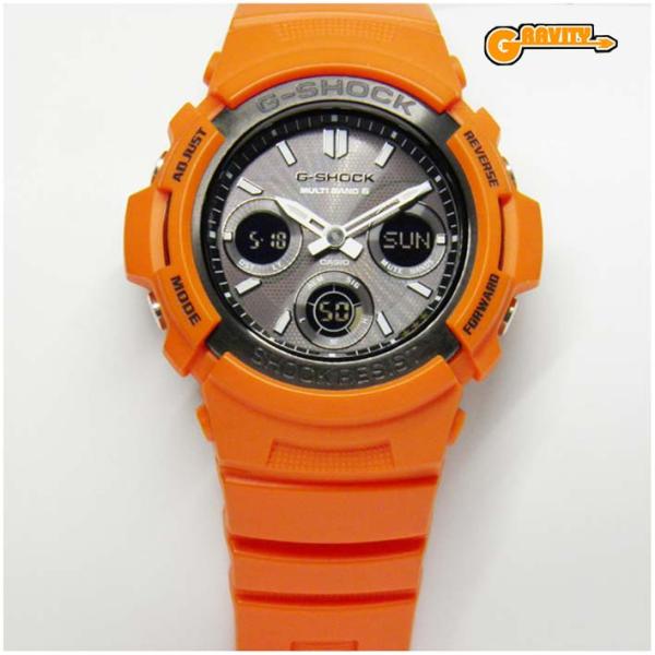 G-SHOCK AWG-100MR-4AJF Rescue Orange Series（レスキューオレンジ