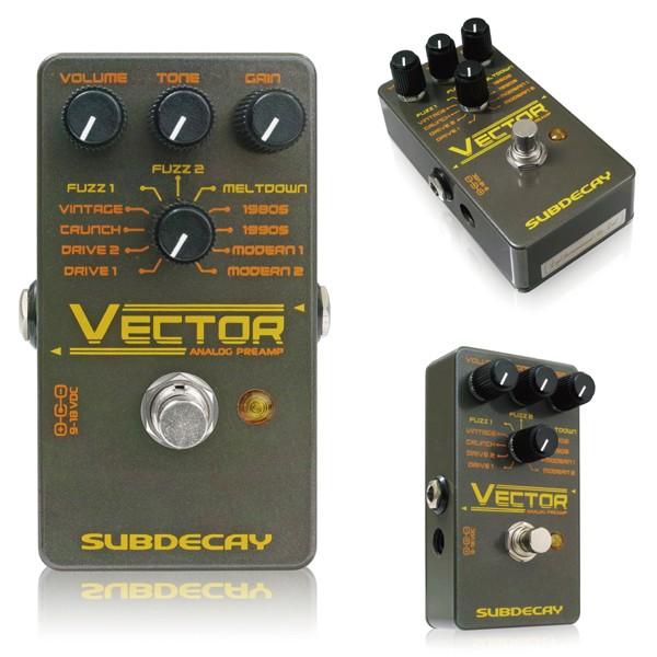 Subdecay Vector オーバードライブ/ディストーション/ファズ