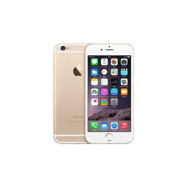 即日発送】中古 APPLE iPhone 6 64GB SIMフリー MG4J2JA [ゴールド