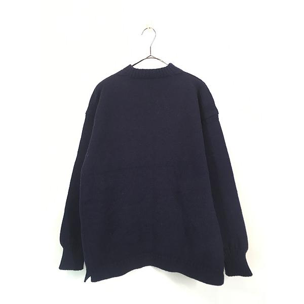 古着 80s 英国製 Le Tricoteur 人気 ガンジー フィッシャーマン ヘビー